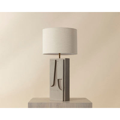 Sunpan Dirsan Table Lamp - Taupe
