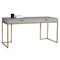 Sunpan Jiro Desk - Grey Shagreen
