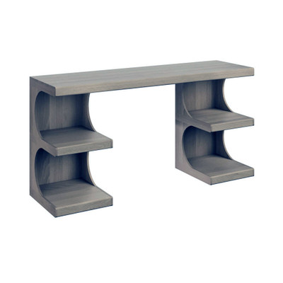 Sunpan Catrine Desk - Rustic Oak