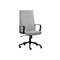 Sunpan Swanson Office Chair - Polo Club Stone / Bravo Metal