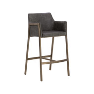 Sunpan Bernadette Counter Stool - Kendall Grey