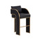 Sunpan Baz Barstool - Napa Black