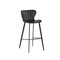 Sunpan Arabella Barstool - Bravo Portabella / Polo Club Kohl Grey