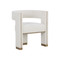 Sunpan Adamina Dining Armchair - Rhea Light Barley