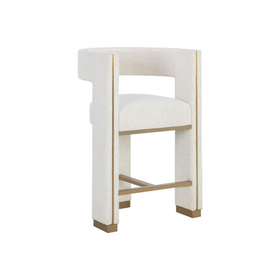 Sunpan Adamina Counter Stool - Rhea Light Barley