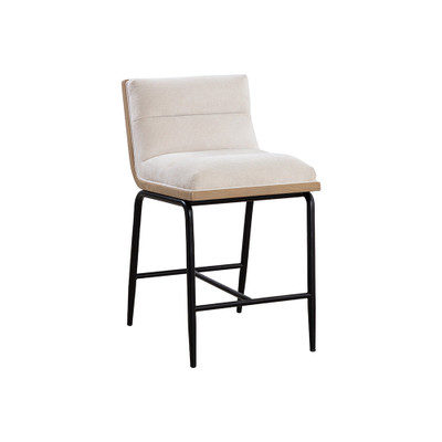 Sunpan Abilene Counter Stool - Polo Club Muslin