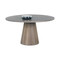 Sunpan Elina Dining Table - Round - Light Oak - 54"