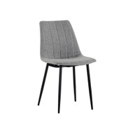 Sunpan Drew Dining Chair - Black - Light Grey - Set Of 2