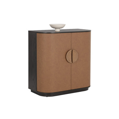 Sunpan Dresden Bar Cabinet - Milliken Cognac