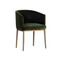 Sunpan Cornella Dining Armchair - Forest Green