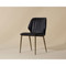 Sunpan Clinton Dining Chair - Bronze - Bravo Black - Set Of 2