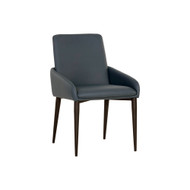 Sunpan Carlo Dining Armchair - Black - Dillon Thunder