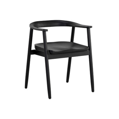 Sunpan Jeremy Dining Armchair - Black