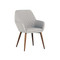 Sunpan Jayna Dining Armchair - Champagne Gold - Antonio Linen