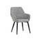 Sunpan Jayna Dining Armchair - Black - Polo Club Stone