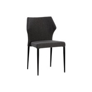 Sunpan James Stackable Dining Chair - City Grey - Set Of 2
