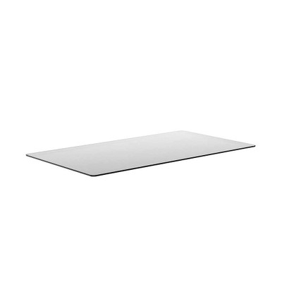 Sunpan Glass Dining Table Top - Rectangular - Clear - 86.5"