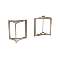 Sunpan Mendoza Dining Table Base (Set Of 2)