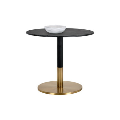 Sunpan Massie Bistro Table - Black Marble - 35.5"