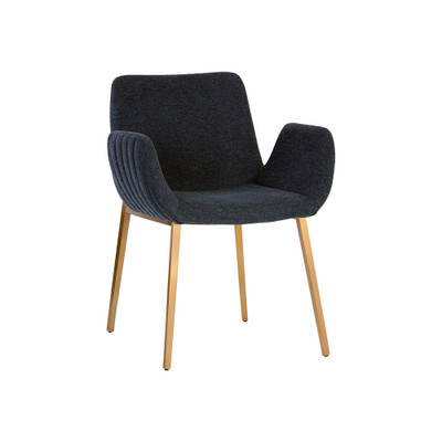 Sunpan Lucano Dining Armchair - Belfast Navy