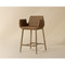 Sunpan Lucano Counter Stool - Milliken Cognac