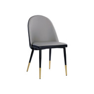 Sunpan Kline Dining Chair - Dillon Stratus / Dillon Black