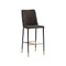 Sunpan Klaus Barstool - Black - Sparrow Grey / Napa Black