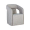 Sunpan Kendrick Wheeled Dining Armchair - Moto Stucco