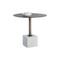 Sunpan Kata Bistro Table - White Marble - 32"