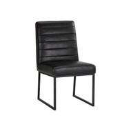 Sunpan Spyros Dining Chair - Coal Black - Set Of 2
