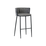 Sunpan Sarai Barstool - Belfast Koala Grey