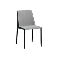 Sunpan Renee Dining Chair - Armour Grey / Dark Slate - Set Of 2