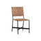 Sunpan Omari Dining Chair - Suede Light Tan Leather - Set Of 2