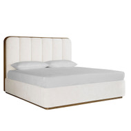 Sunpan Jamille Bed - King - Eclipse White