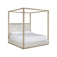 Sunpan Hoyos Canopy Bed - King - Topaz Beige -