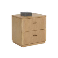 Sunpan Etienne Nightstand - Rustic Oak