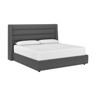 Sunpan Emmit Bed - King - Quarry