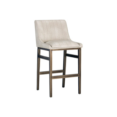 Sunpan Halden Barstool - Bravo Cream