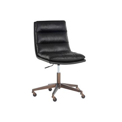 Sunpan Stinson Office Chair - Bravo Black