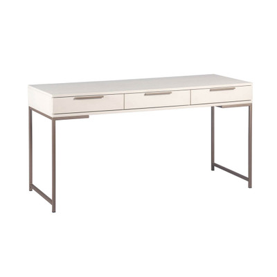 Sunpan Rebel Desk - Champagne Gold - Cream