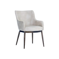 Sunpan Franklin Dining Armchair - Bravo Cream