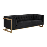 Sunpan Ekon Sofa - Abbington Black