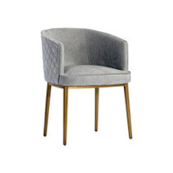Sunpan Cornella Dining Armchair - Polo Club Stone