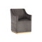 Sunpan Zane Wheeled Lounge Chair - Piccolo Pebble