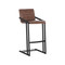 Sunpan Webber Barstool - Bravo Cognac - Set Of 2