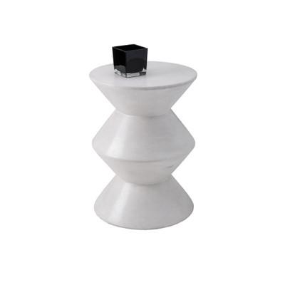 Sunpan Union End Table - White