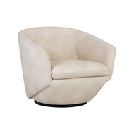 Sunpan Treviso Swivel Lounge Chair - Bravo Cream