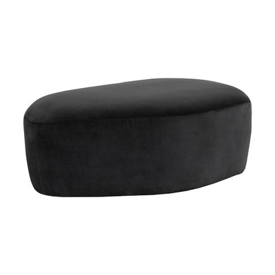 Sunpan Soraya Ottoman - Shadow Grey