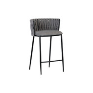 Sunpan Sarai Counter Stool - Belfast Koala Grey