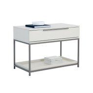 Sunpan Rebel Nightstand - Large - Champagne Gold - Cream